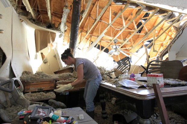 Did levees cause La. flooding?    