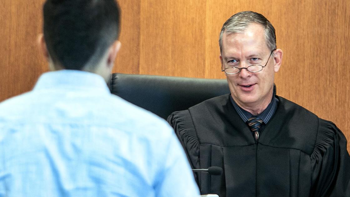 Judge Justin R Gilbert Pima County Justice Court's warrant resolution program honored by state