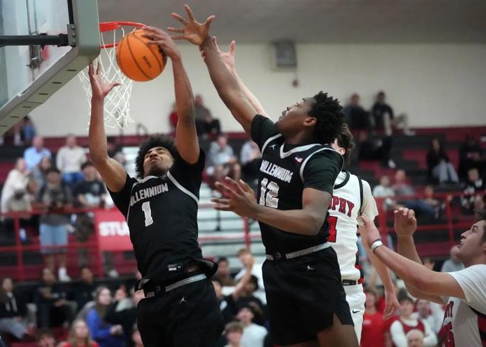 Millennium Tigers guard Adan Diggs