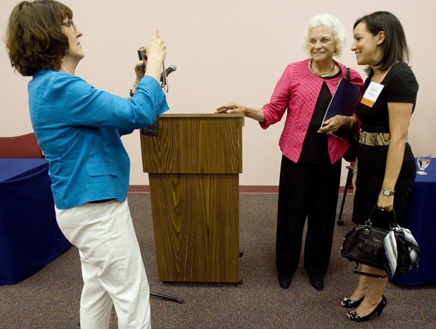 O'Connor plugs civility, urges voter participation    