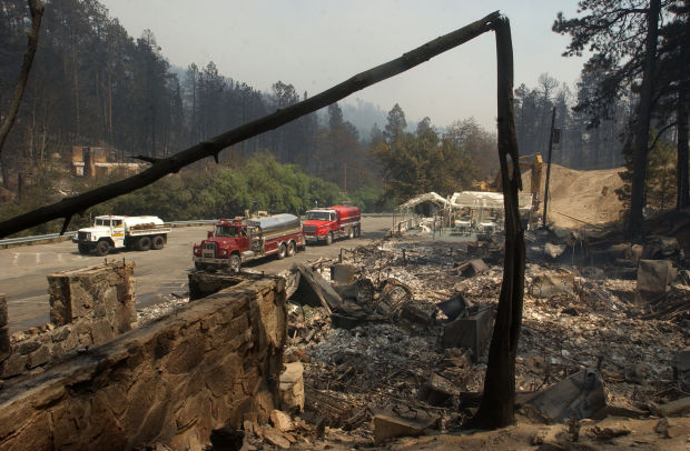 The Aspen Fire in 2003
