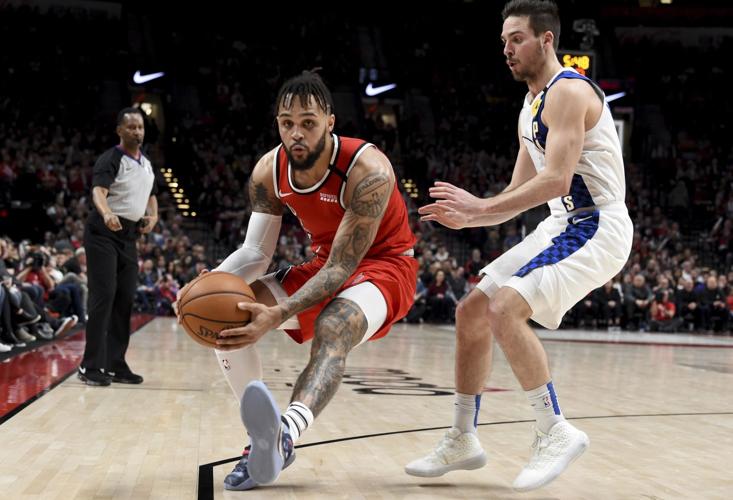 Pacers Trail Blazers Basketball