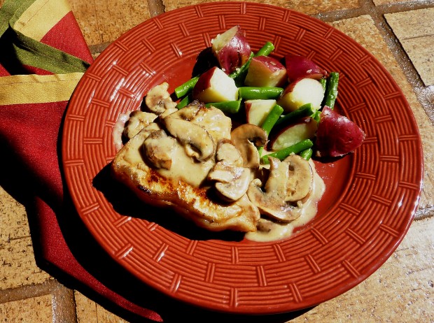 Simple bistro-style dinner perfect for cozy celebration   