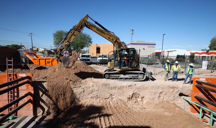 Major road project continues along East Grant Road