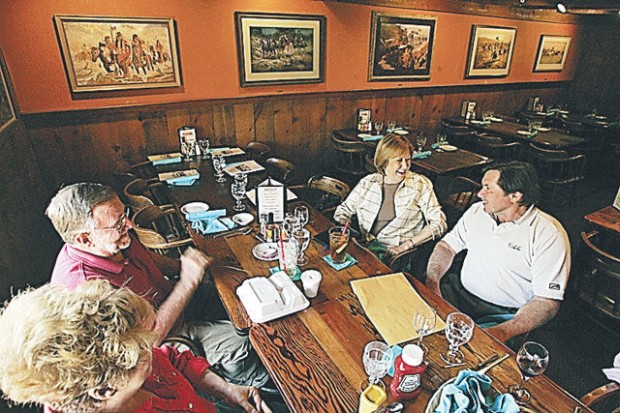 It's the meat that is the star at Chad's  