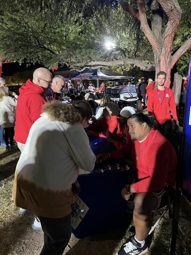 UA football autographs