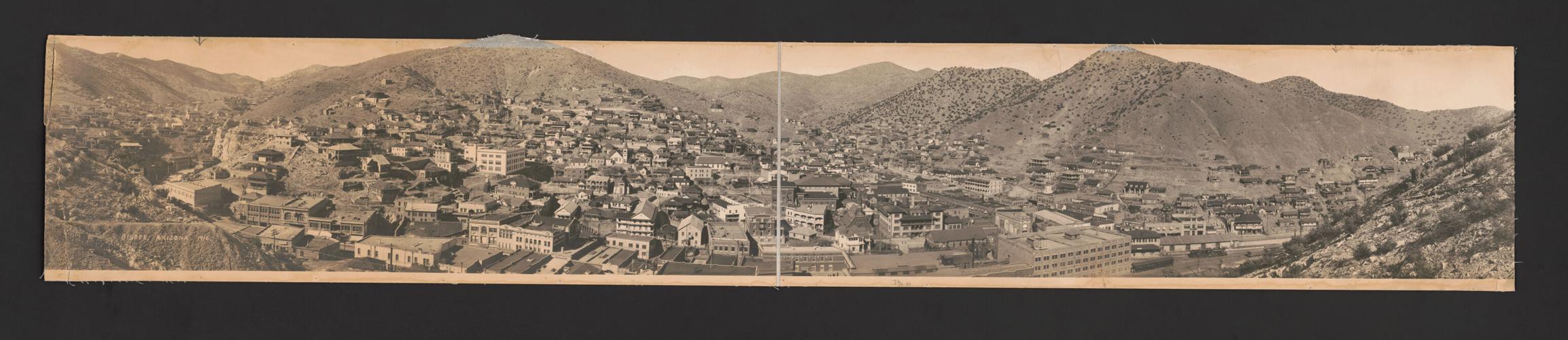 Bisbee, panorama, 1916