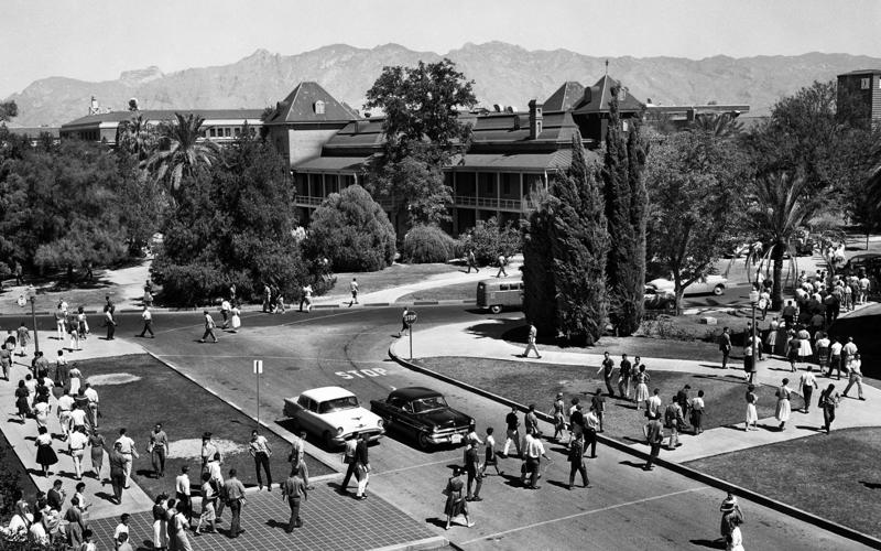 University of Arizona campus, 1959