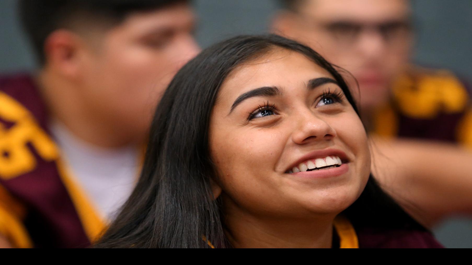 A Q A With The First Girl To Play Varsity Football At Nogales High