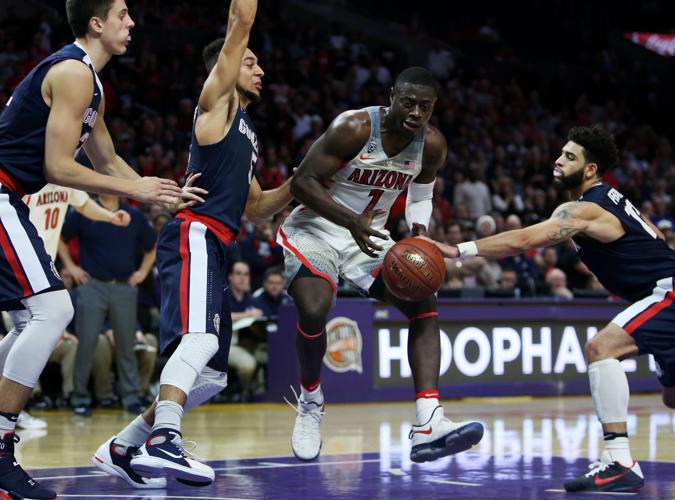 No. 8 Gonzaga Bulldogs vs. No. 16 Arizona Wildcats college basketball