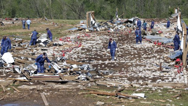 Weather damage and flooding around the U.S.