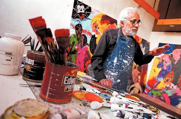 Renowned UA artist's offbeat works skewered convention  