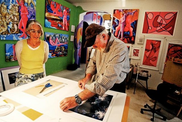 Couple creates art book for all  