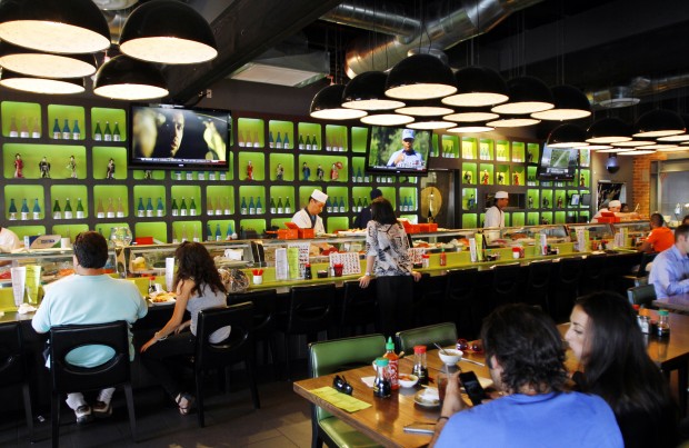 Fresh sushi is Garden's best catch   