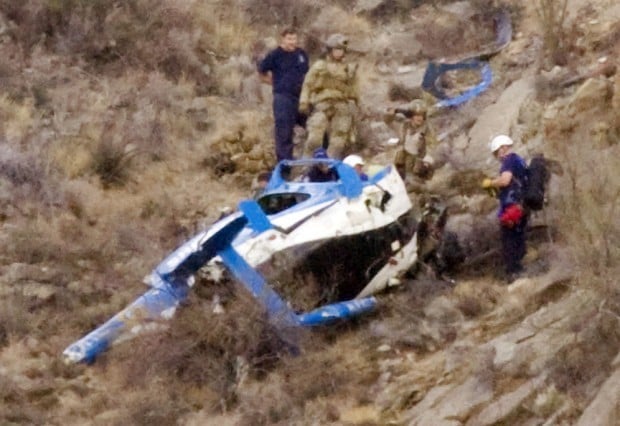 Helicopter crash
