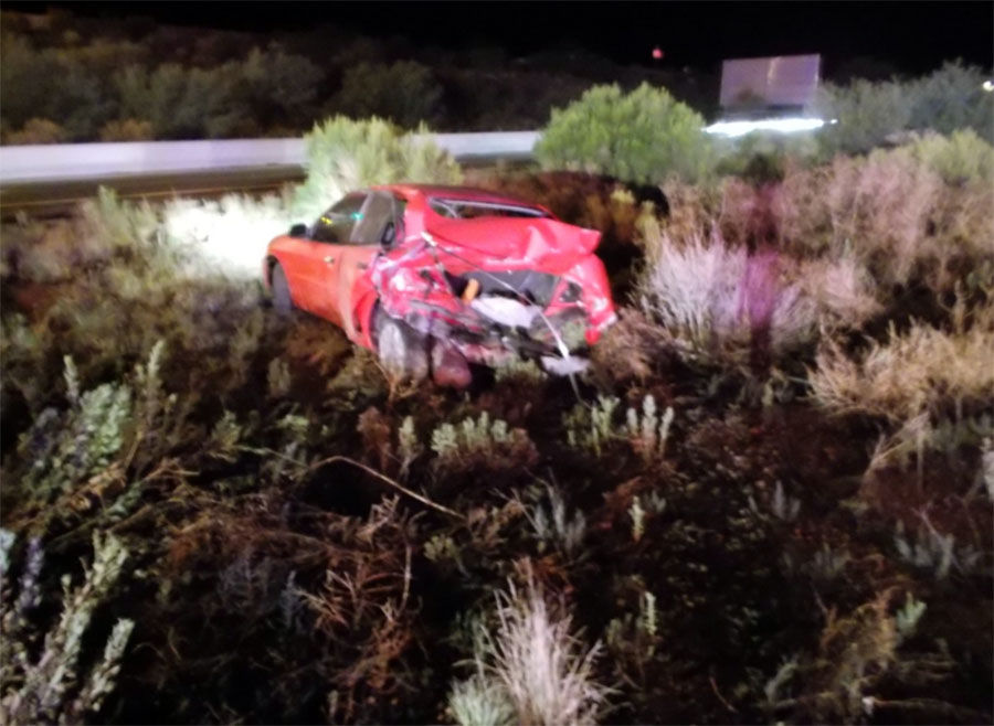 Off-duty Border Patrol agent injured in I-19 crash  near Nogales