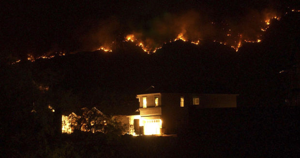 The Aspen Fire in 2003