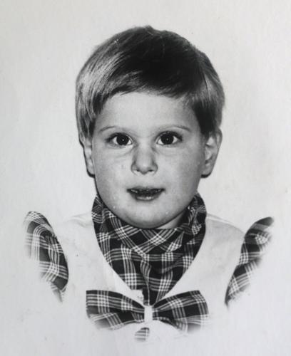 Young Natalie Wanzel at orphanage in Russia