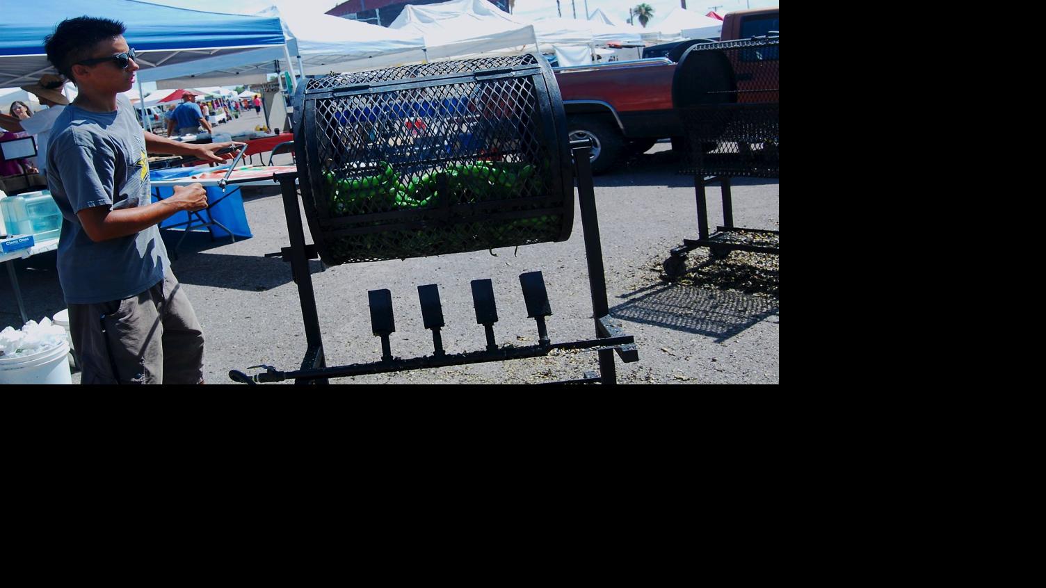 Autumn in Tucson Green chile roasting Celebrate the season
