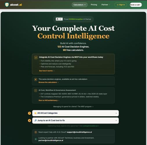 AICost.ai Expands Its Independent AI Cost, Policy and Governance Decision-Intelligence Platform for the Agentic, Multi-Model Enterprise