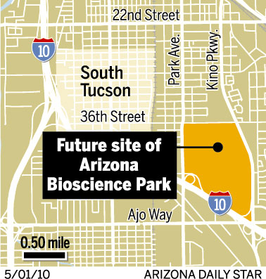 Future site of Arizona Bioscience Park