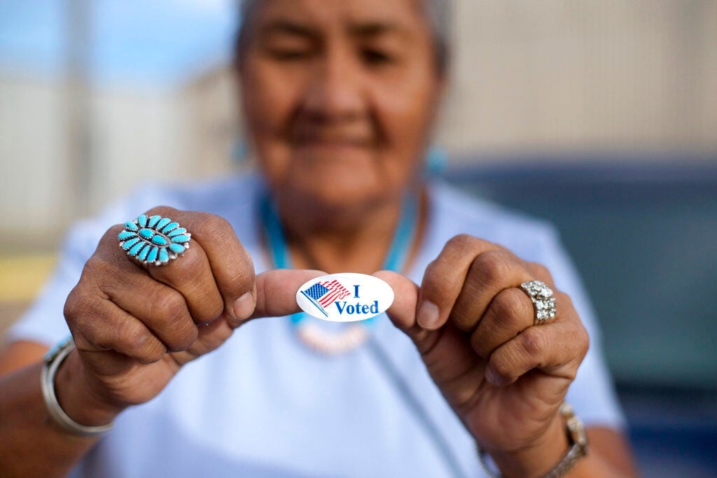 Arizona Navajo voter