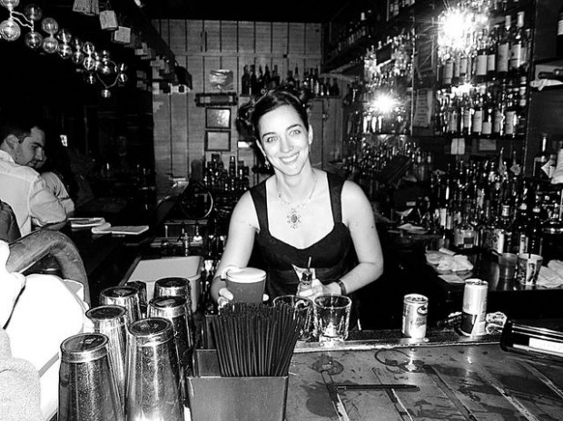 Plush bartender makes things out of metal and invents drinks  