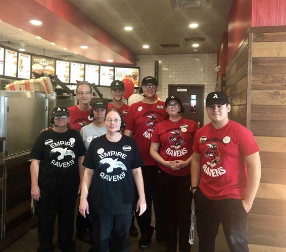 Fundraising at Arby's in Vail