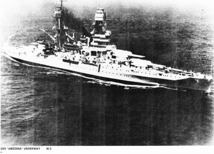 USS Arizona photos from a reader