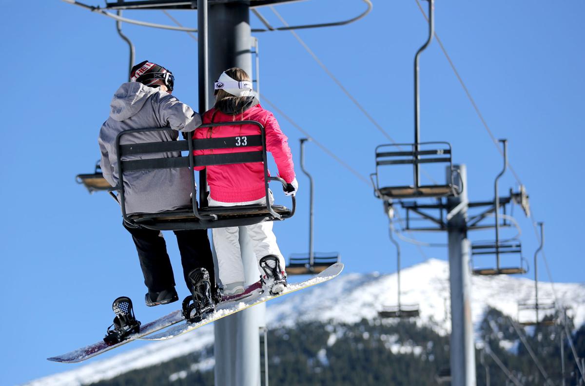 Early skiing in Flagstaff