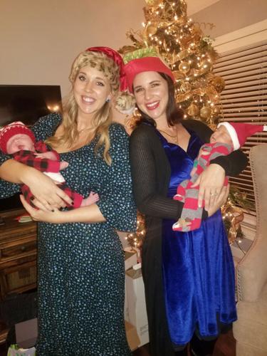 Sisters gave birth 90 minutes apart after sharing pandemic pregnancy experience