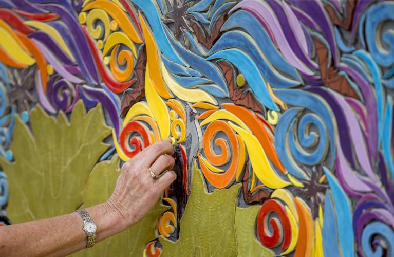 RilitoBend Neighborhood mosaic tile mural