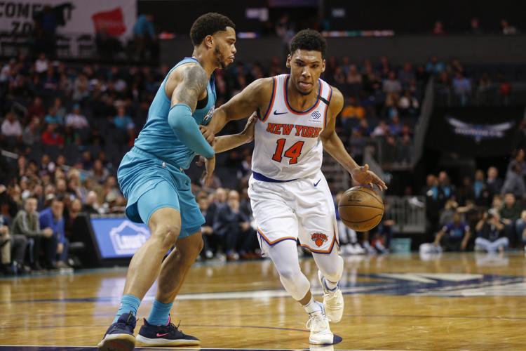 Knicks Hornets Basketball