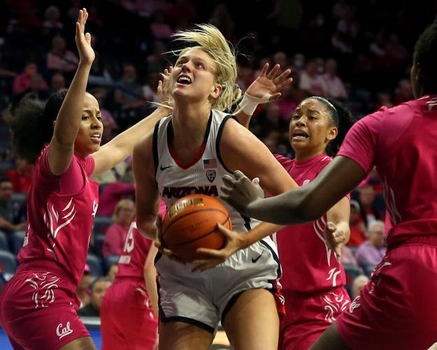Arizona Wildcats vs California Golden Bears in Women's Basketball