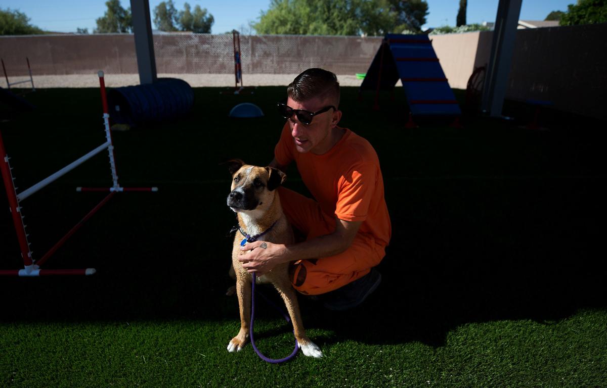 Tucson Program Pairing Prison Inmates With High Risk Shelter Dogs Builds Confidence Boosts Adoptions Local News Tucson Com