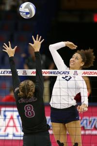 Wildcats middle blocker Jade Turner put in the extra work, and it's paying off