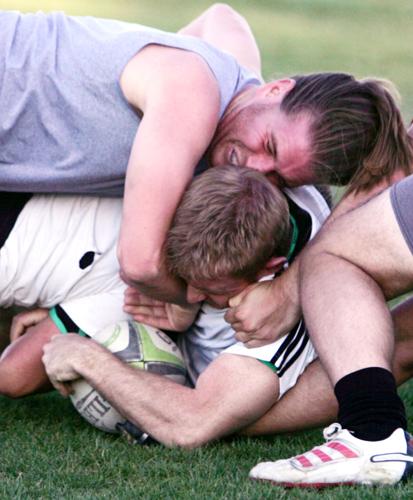 Saturday, March 25 — Watch men kick the crap out of each other in rugby
