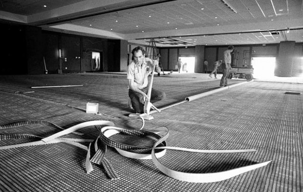 Tucson Time Capsule: Large ballroom nears completion  
