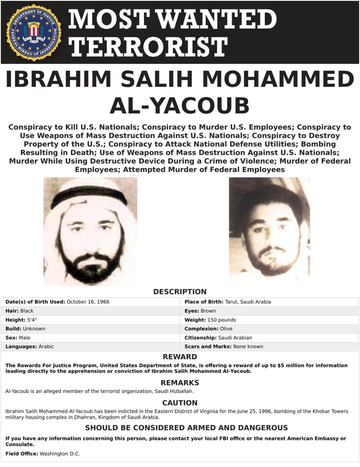 IBRAHIM SALIH MOHAMMED AL-YACOUB