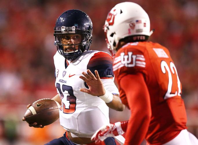 Arizona Wildcats vs. No. 24 Utah Utes college football