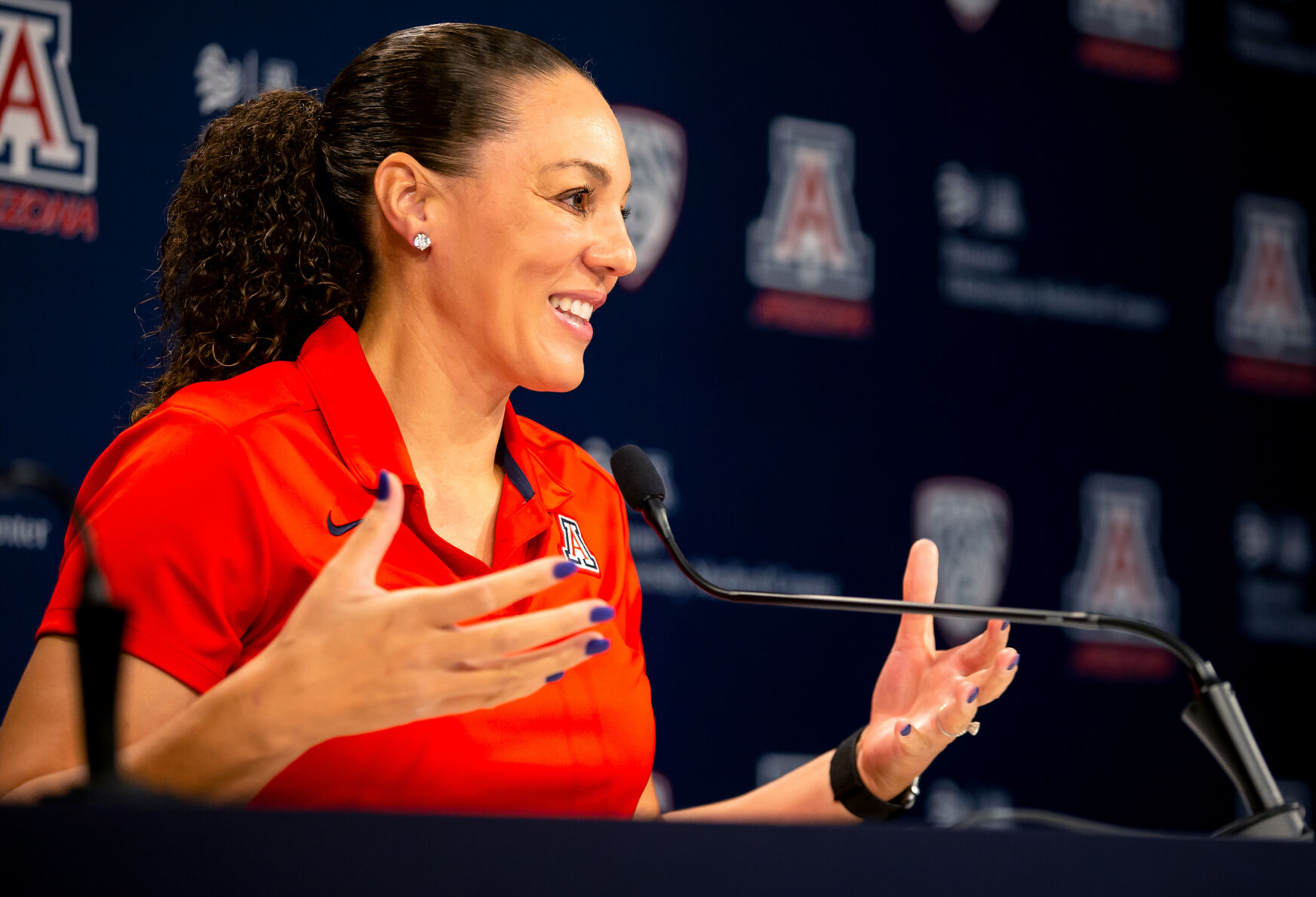 Adia Barnes, University of Arizona women's basketball