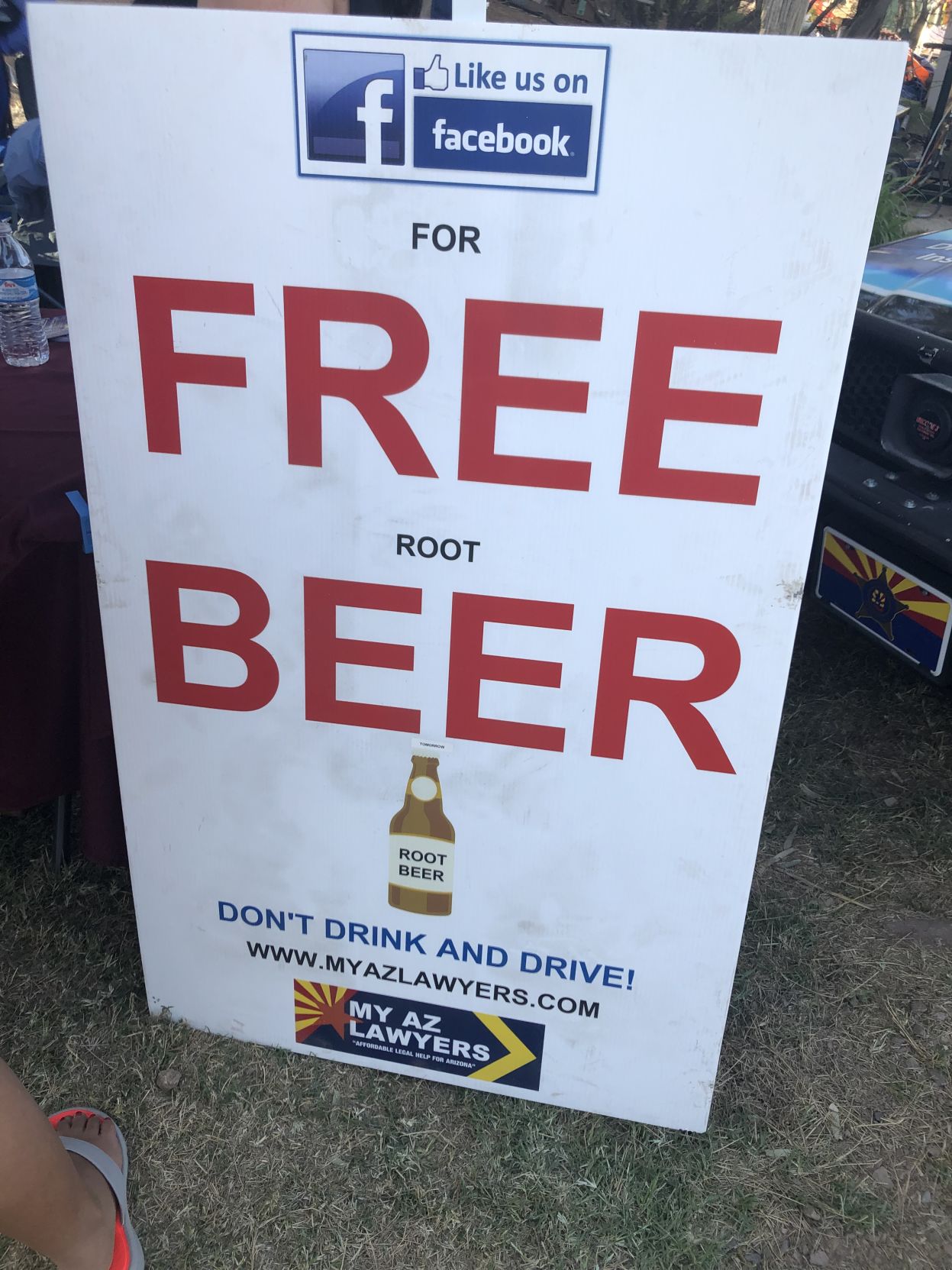 Free (root) beer