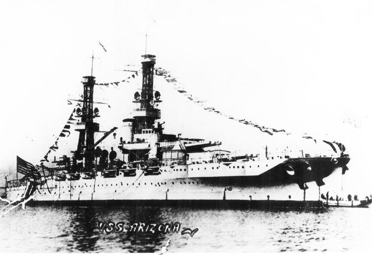 USS Arizona photos from a reader