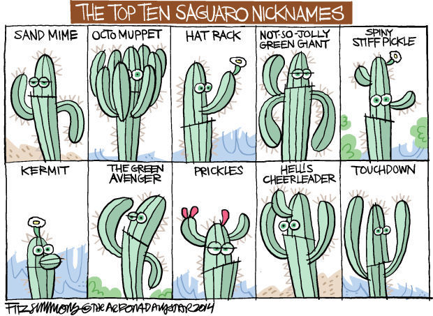 Last Laugh Saguaro Nicknames