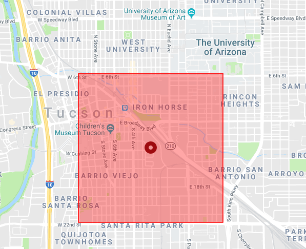 Tucson Electric Power outage map