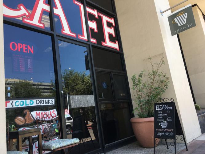 Eleven cafe storefront