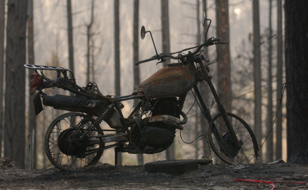 The Aspen Fire in 2003