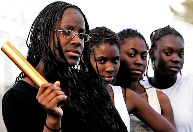 Relay champs on roll with lucky baton, record, title  