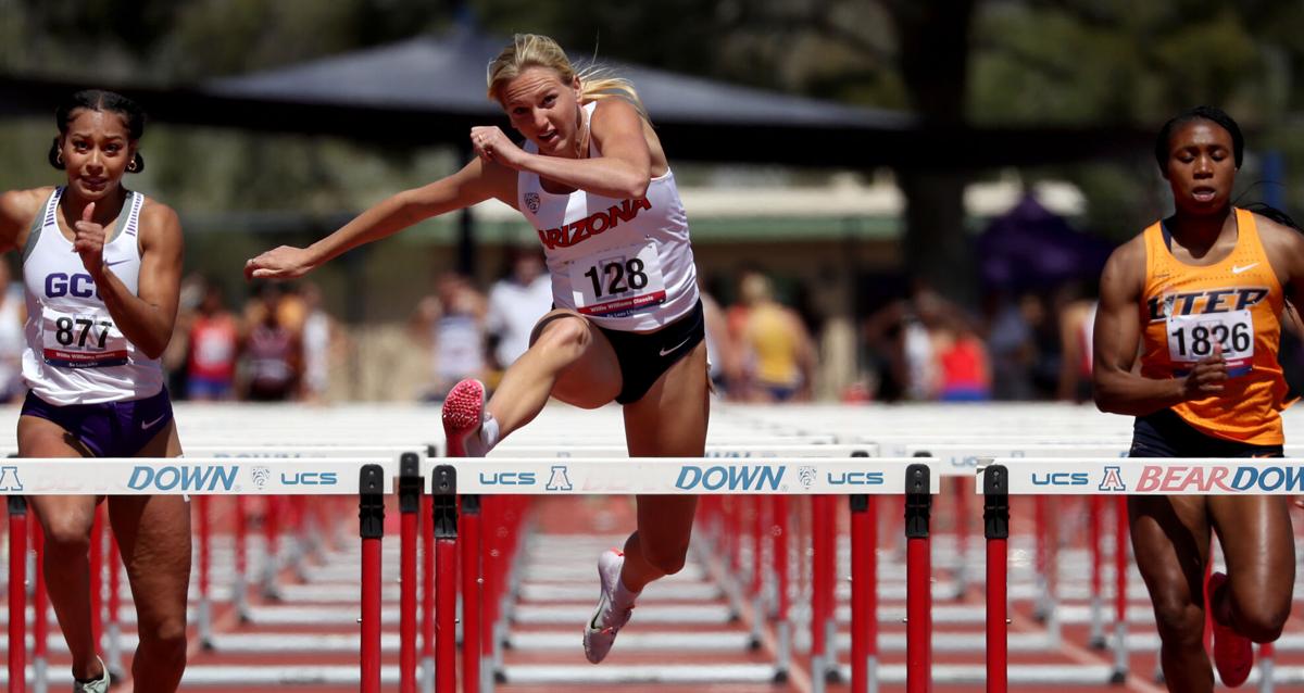 Talie Bonds steals show, claiming titles for UA on track (100 hurdles Talie Bonds steals show, claiming titles for UA on track (100 hurdles