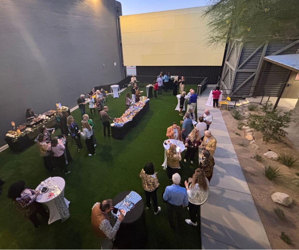 The Loft's new outdoor screen (copy)